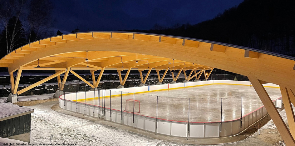 Patinoire Daniel-Lauzon · Mont-Tremblant